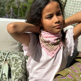 Petit foulard indien - Calliste Pinky bird
