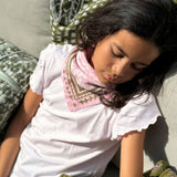 Petit foulard indien - Calliste Pinky bird