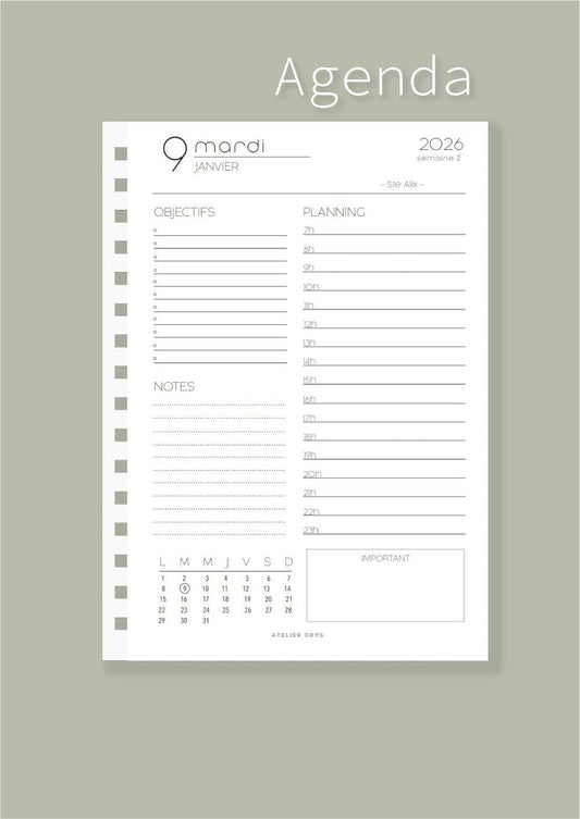 Nachfüllung der Agenda 2024