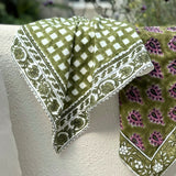 Petit foulard indien - Ysé Khaki