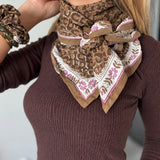 Grand foulard Léopard - Hilo Brownie