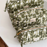 Trousse de beauté ou de toilette  matelassée - Bertille