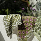 Petit foulard indien - Ysé Khaki