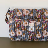 Pochette matelassée pour ordinateur - Olympe Bleu encre
