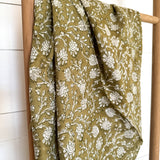 Grand foulard - Gabrielle Vert Mousse