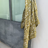 Grand foulard - Gabrielle Vert Mousse