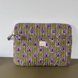 Pochette matelassée pour ordinateur portable - Carmen