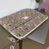 Pochette matelassée pour ordinateur portable - Carmen