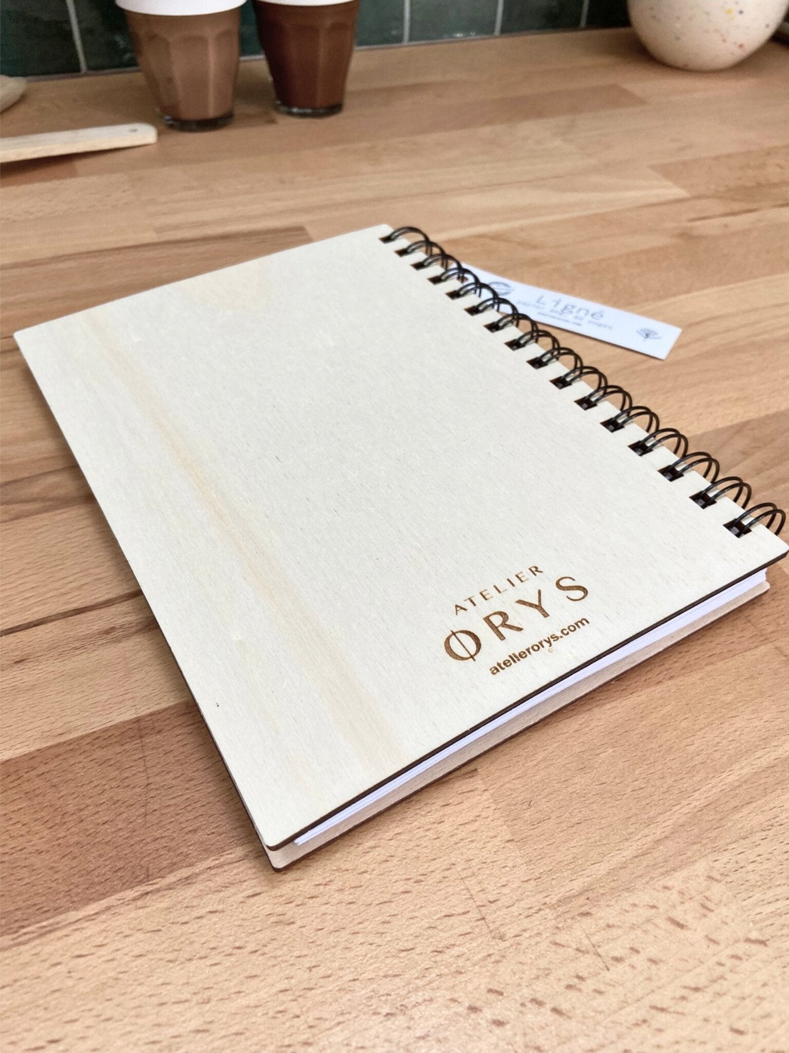 Moyen carnet A5 "Mes Recettes" - Atelier ORYS